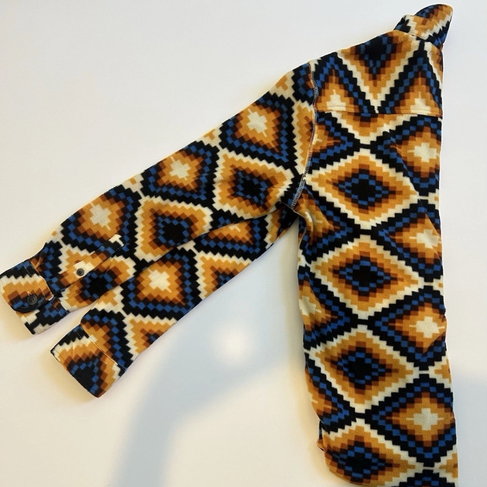 Geometric Patterned Jacket - Multicolor - Picture 3 of 6